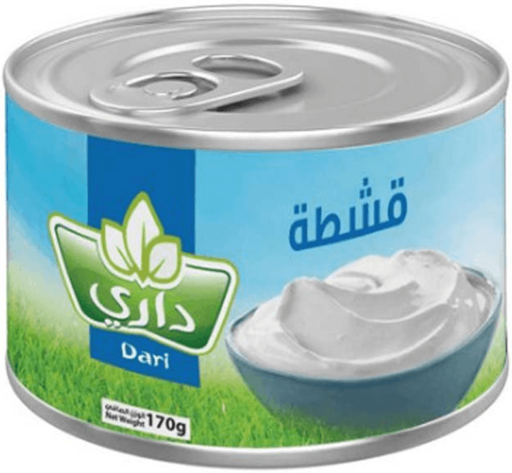 كرتون شبيه قشطة داري 155 غ * 48