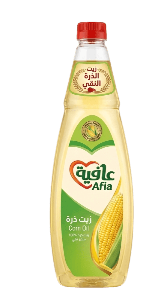 كرتون زيت عافية ذرة 750 مل *15
