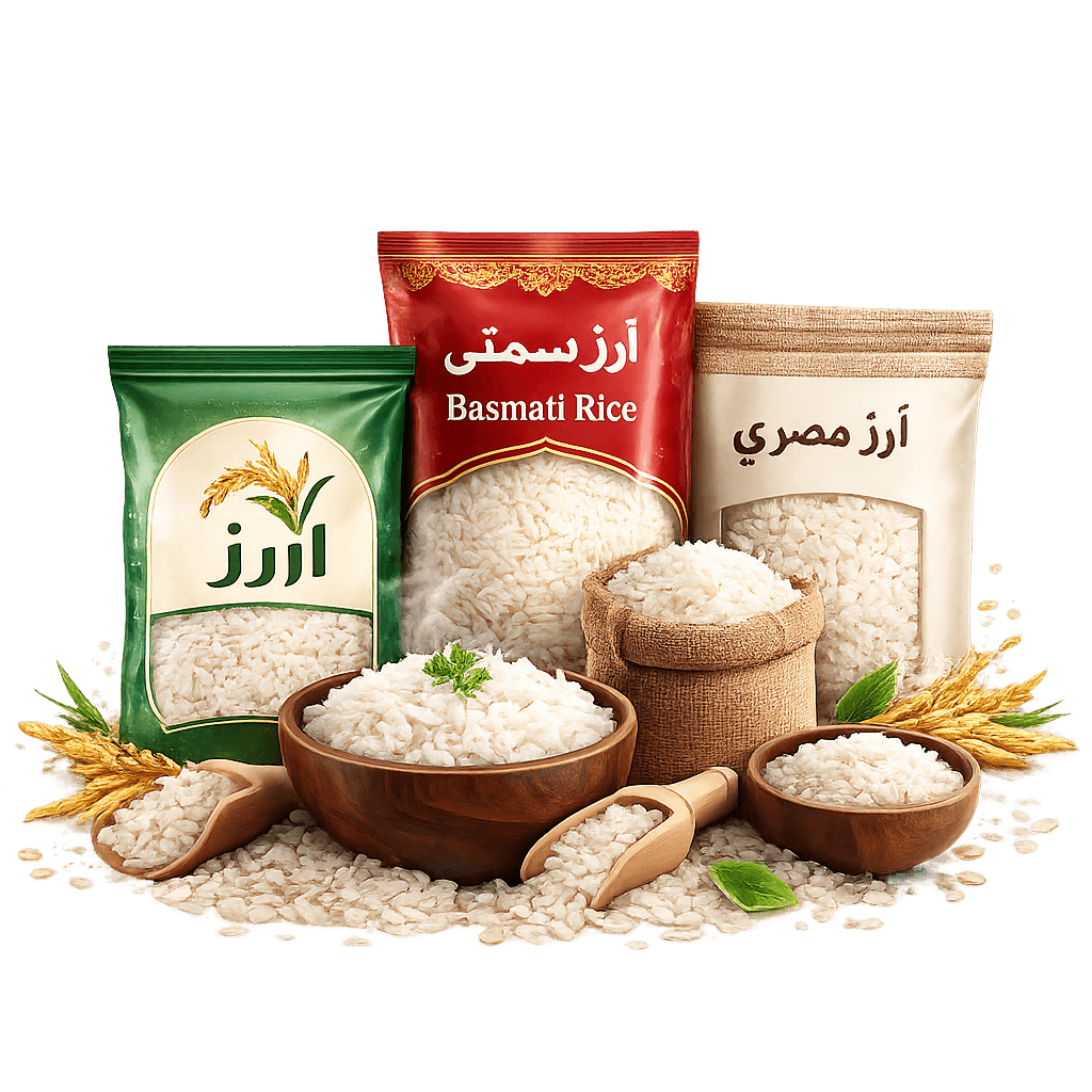 الارز ومنتجات الطحين